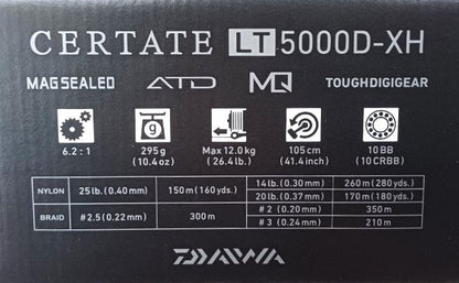 Катушка Daiwa 19 CERTATE-G LT
