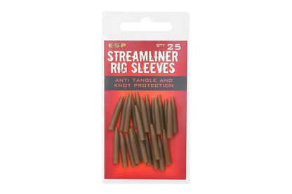 Anti-tangle tub ESP Streamliner Rig Sleeves Camo brown