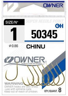 Αγκίστρια Owner CHINU GOLD - 50345