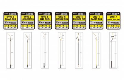 Pescuit la crap cârlige cu forfac Owner COMBI RIG - CT-1