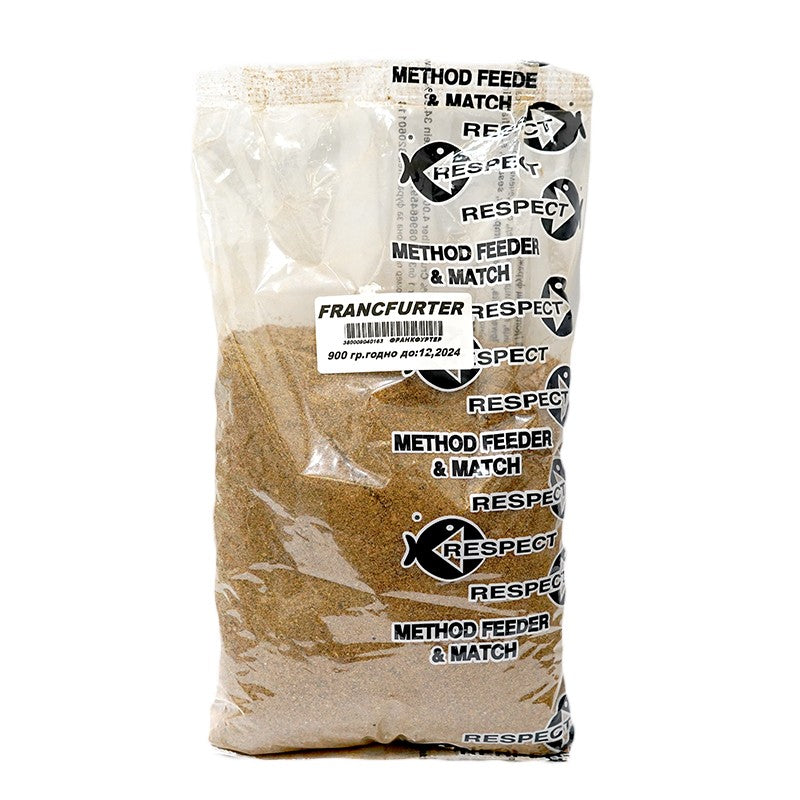 Respect Method Mix Frankfurter Groundbait - 900 g
