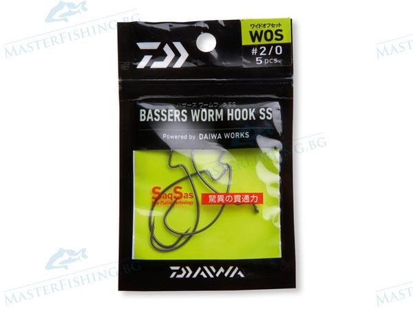 Офсетни Куки DAIWA BASSERS WORMHOOK WOS
