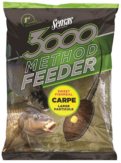 Nadă SENSAS 3000 Method Fishmeal - 1kg