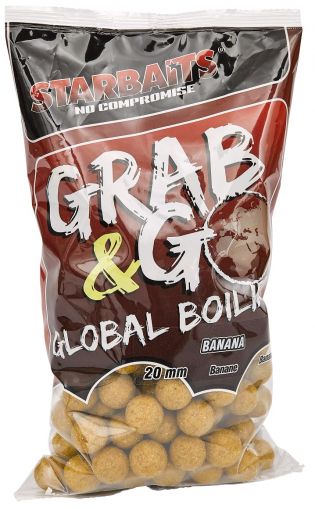 Протеинови топчета STARBAITS BOILIES G&G - 1KG - BANAN CREAM - 20MM