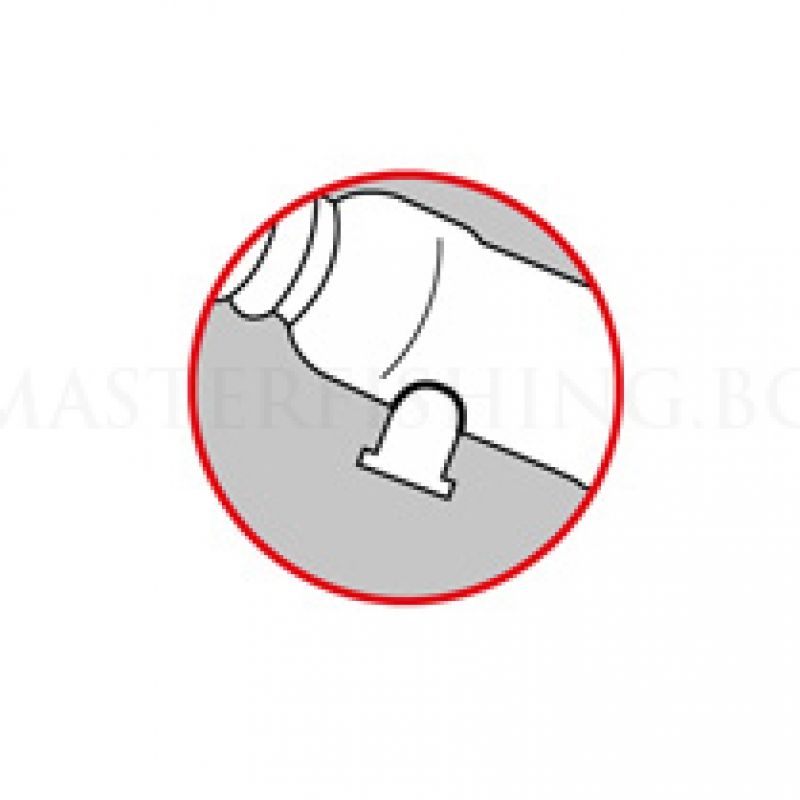 Клипс за олово Kodex Safety Lead Clips - Silt Black