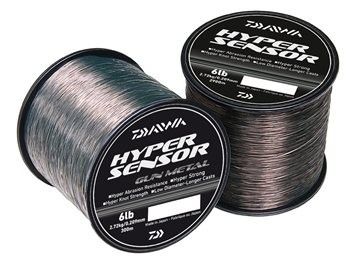 Монофилно влакно DAIWA HYPER SENSOR GUN METAL - голяма бобина
