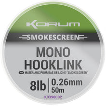 Μονόκλωνη πετονιά για παράμαλλα KORUM Smokescreen Mono Hooklink
