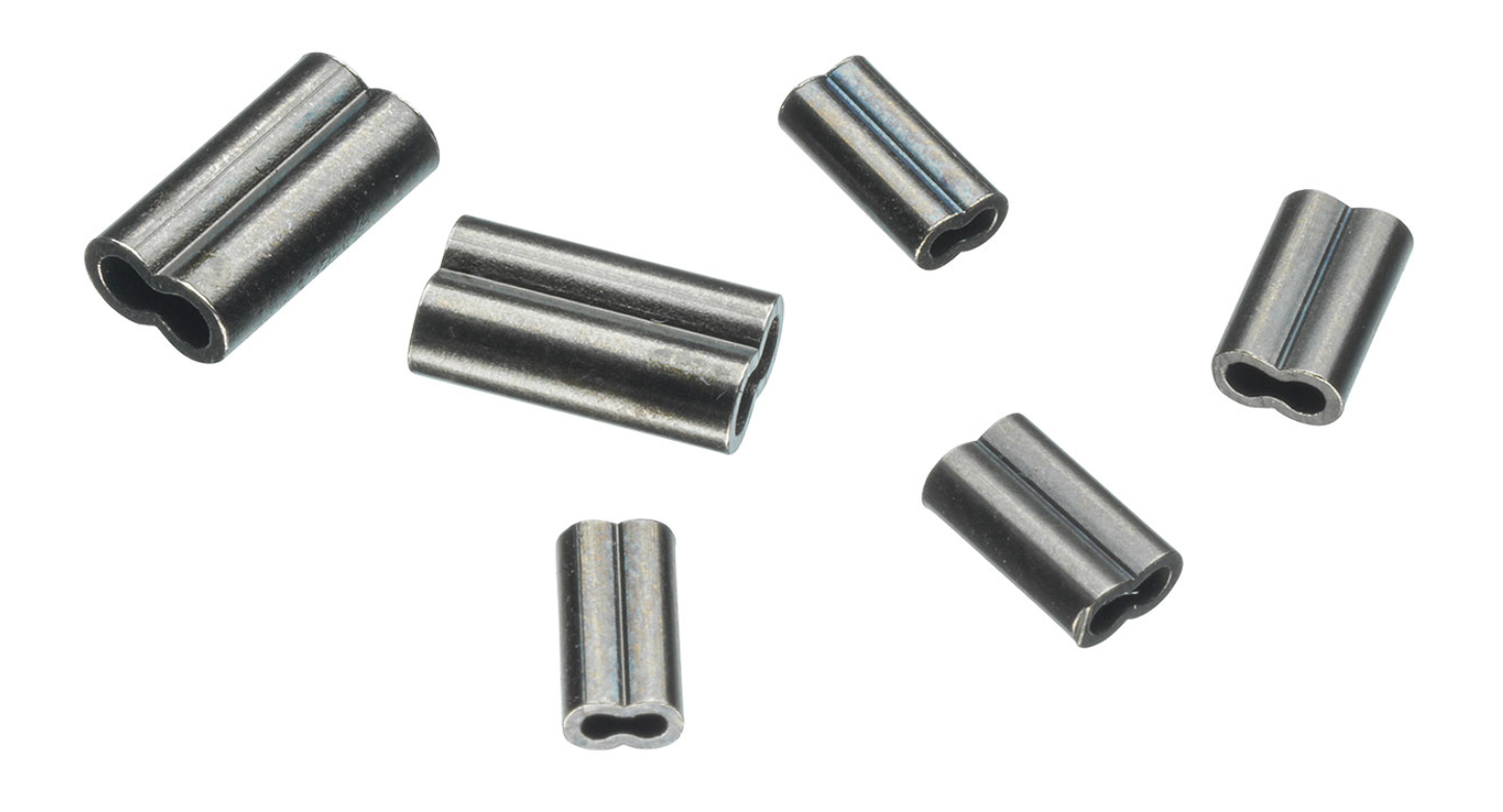 Tubes for crimp DAIWA PROREX DOUBLE CRIMPS SLEEVES XL - 1.9mm/ 30 pcs