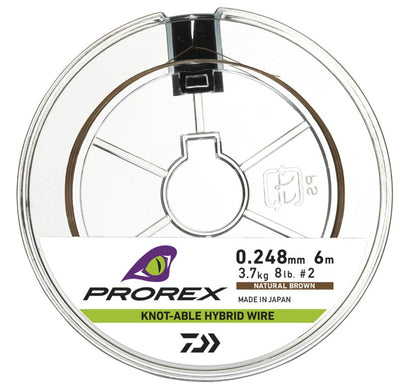 Υβριδικό συρμάτινο παράμαλλο για spinning DAIWA PROREX HYBRID KNOTABLE WIRE