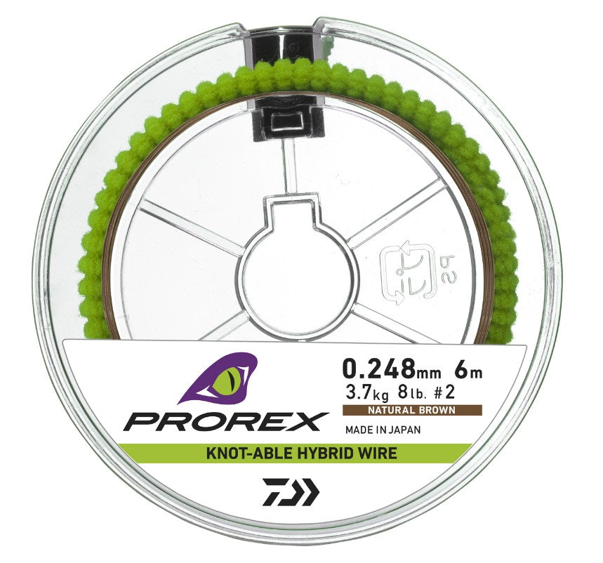 Υβριδικό συρμάτινο παράμαλλο για spinning DAIWA PROREX HYBRID KNOTABLE WIRE