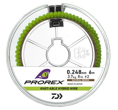Υβριδικό συρμάτινο παράμαλλο για spinning DAIWA PROREX HYBRID KNOTABLE WIRE