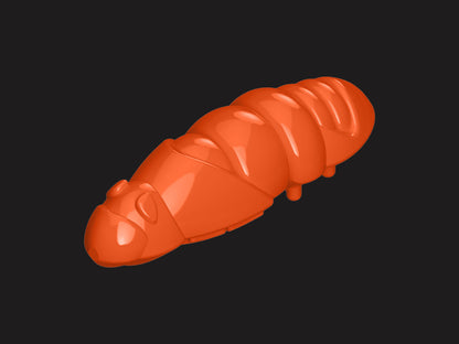 Силиконова примамка Linkor - PUPA - 30mm - CHEESE (15бр)
