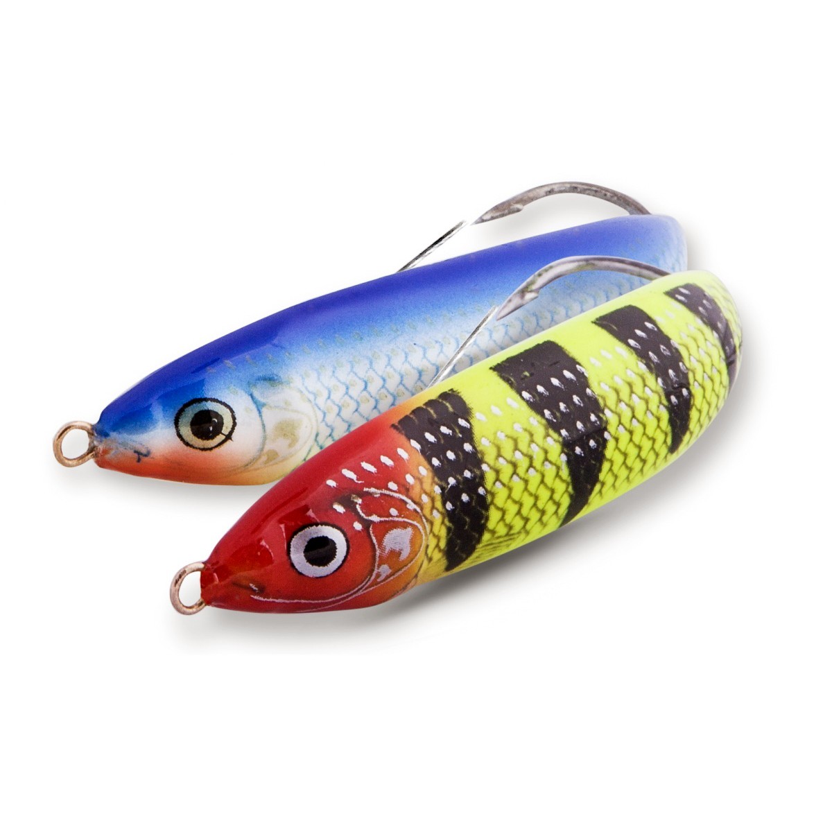 Клатушка Rapala Minnow Spoon - два цвята, идеална за риболов на щука в плитки води и препятствия.