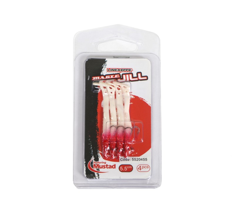 Силиконова примамка Lineaeffe MAGIC JILL - 5.5cm / 4 бр в опаковка