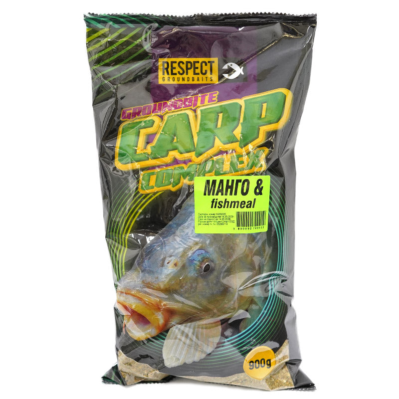 Захранка Респект Карп Комерсиал Манго Fishmeal - 900gr