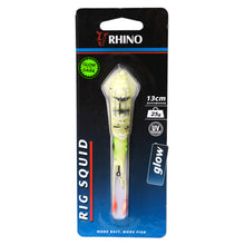Силиконова Примамка Калмар RHINO Rig Squid 13cm Светеща - 10/25gr
