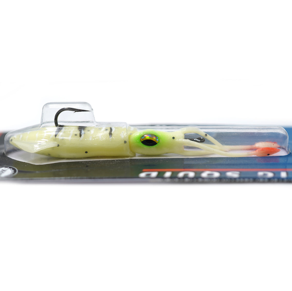 Силиконовая приманка-кальмар RHINO Rig Squid 13cm светящаяся - 10/25gr