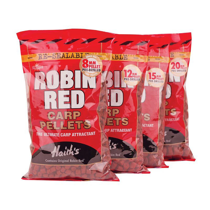 Пеллеты Dynamite baits Robin Red Carp Pellets - 900 г