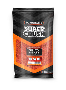 Захранка SONUBAITS Super Crush Spicy Meaty Method Mix - 2kg