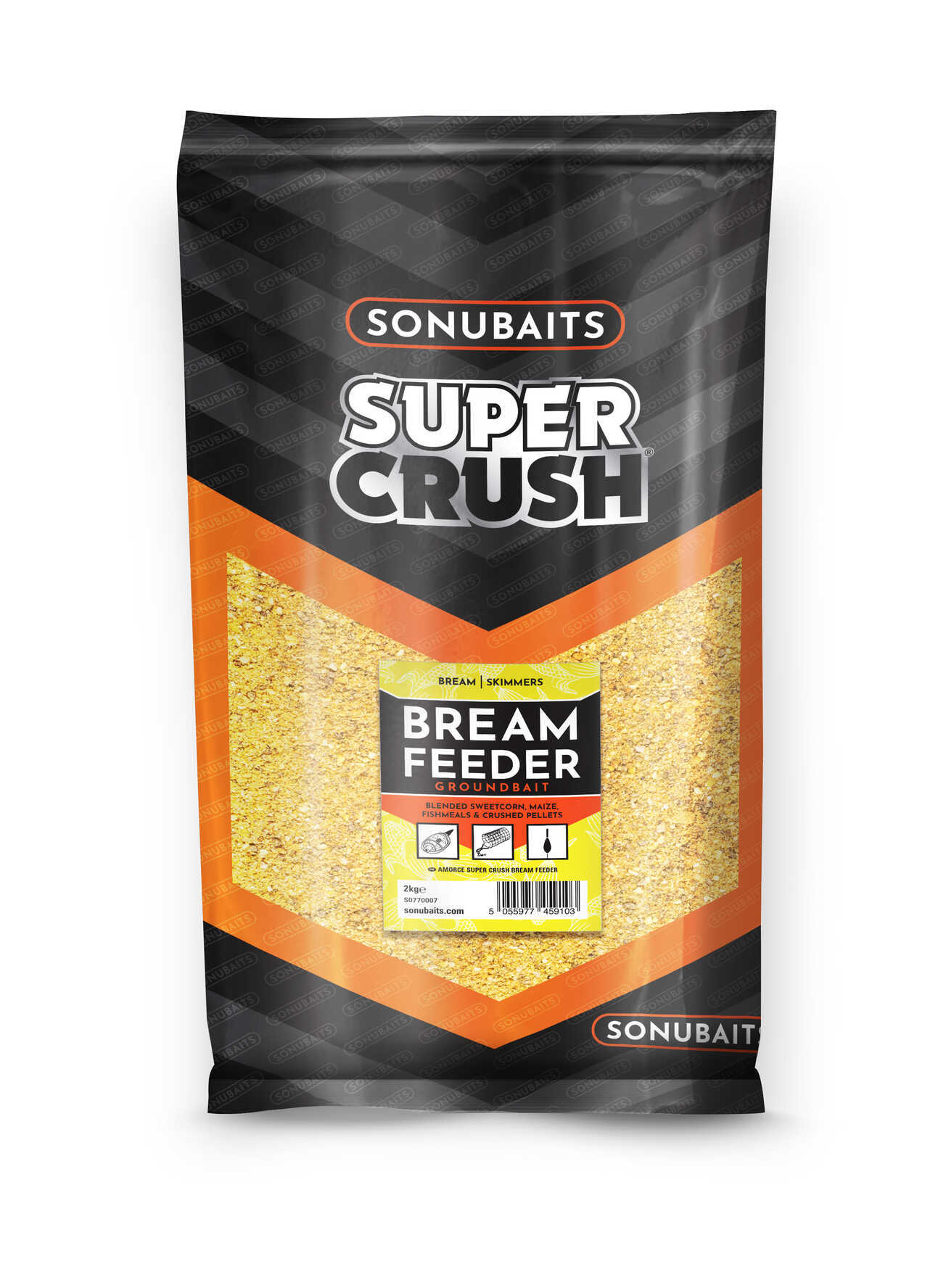 Прикормка SONUBAITS Super Crush Bream Feeder - 2kg