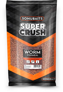Захранка SONUBAITS Super Crush Worm Fishmeal - 2kg
