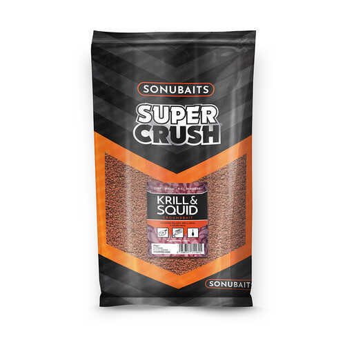 Μαλάγρα SONUBAITS Super Crush Krill & Squid - 2kg