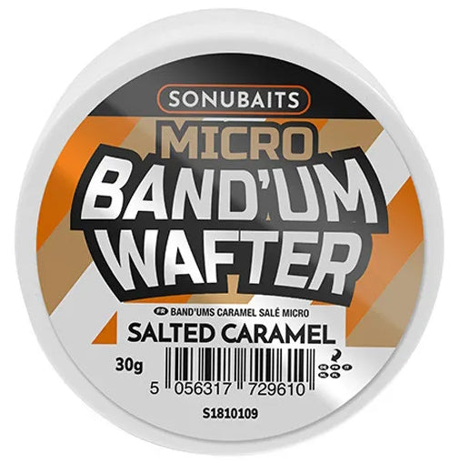 Ισορροπημένα dumbells SONUBAITS Micro Band'Um Wafter - Salted Caramel