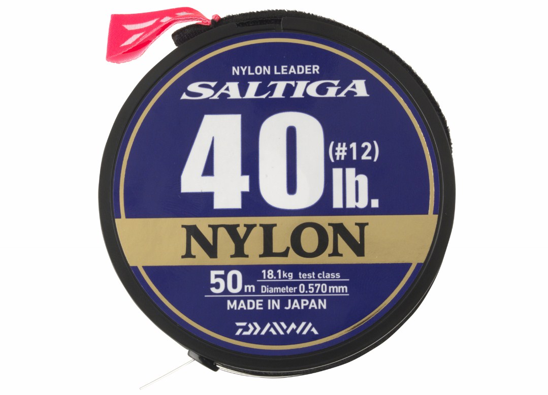Sea fishing nylon leader DAIWA SALTIGA NYLON - 50m