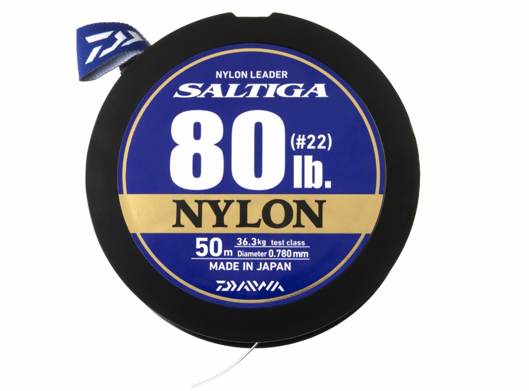 Sea fishing nylon leader DAIWA SALTIGA NYLON - 50m