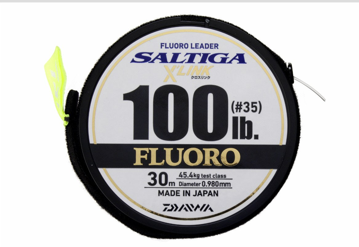 Fluorocarbon leader - DAIWA SALTIGA XLINK Fluorocarbon Leader 30 m