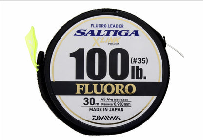 Fluorocarbon leader - DAIWA SALTIGA XLINK Fluorocarbon Leader 30 m