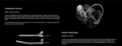 Макара за морски риболов DAIWA 25 SALTIGA G с нов POWERDRIVE ROTOR за по-добра прецизност и устойчивост при риболов.