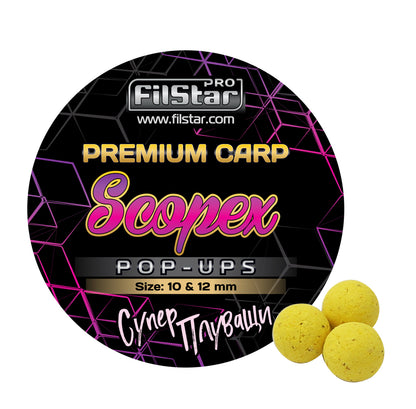 Плуващи топчета Pop-Ups FilStar Premium Carp 10/12mm - 30gr