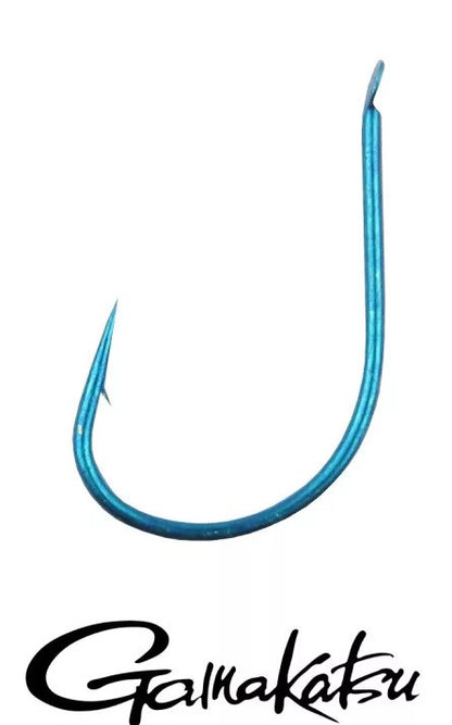 Куки GAMAKATSU LS 2030S - BLUE, класическа отворена форма, здрави и ефективни за риболов на трофейни риби.
