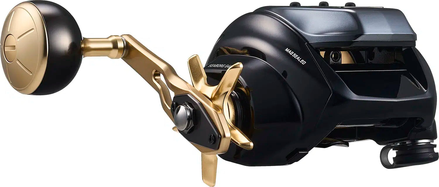 Електрически мултипликатор DAIWA 24 SEABORG G400JL (E) с алуминиеви детайли и алтеративен макара.