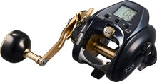 Електрически мултипликатор DAIWA 24 SEABORG G400JL (E) с алуминиев механизъм и цифров дисплей.