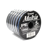 PE#5 (0.404mm) / 24kg / 600M (6x100m connected)