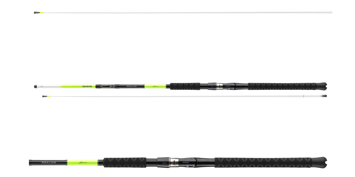 Lansetă pentru pescuit marin DAIWA SEALINE X'TREME TRAVEL INTERLINE - 2.35m/15-30lb