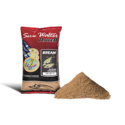 Захранка SERIE WALTER RACER - 1кг, идеална за шарани и каракуди, с аромат на лимон и ванилия.