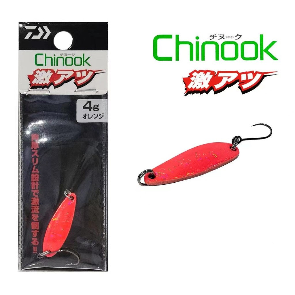 Колеблющаяся вращающаяся блесна DAIWA Chinook Gekiatsu - 4gr