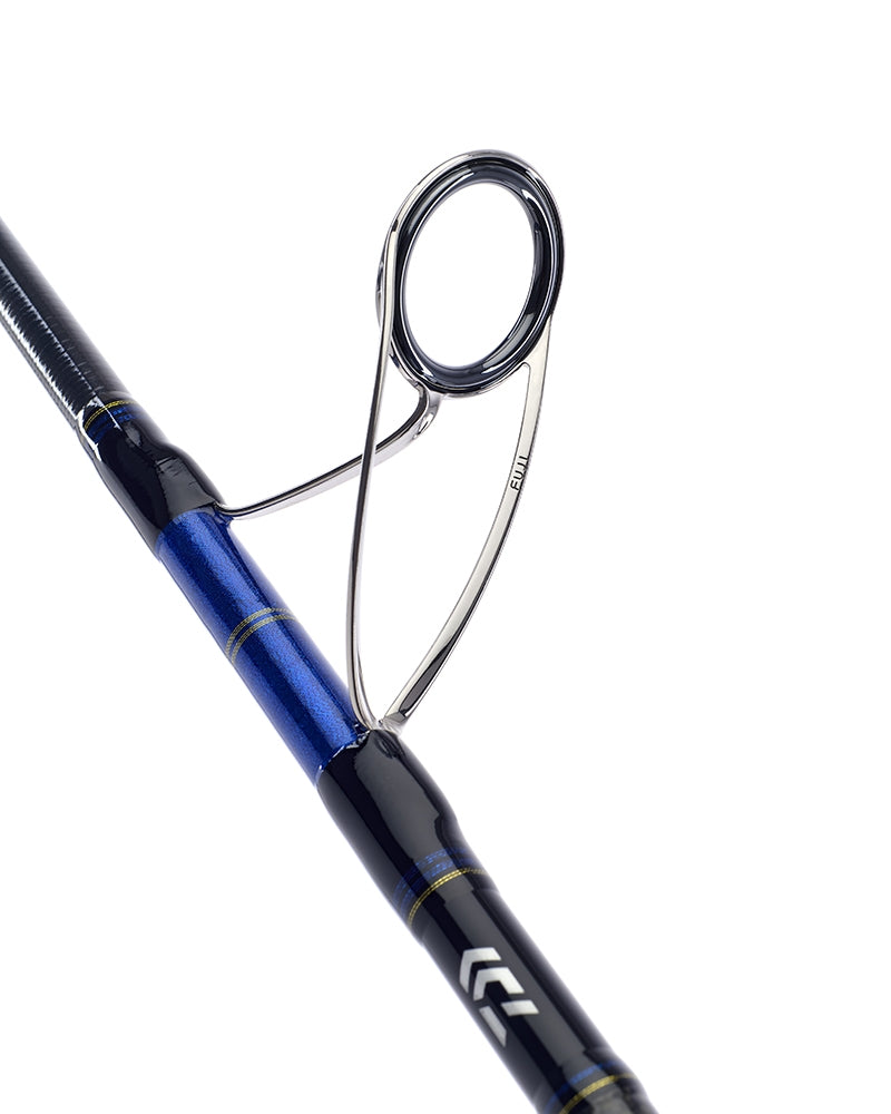 Въдица за морски риболов DAIWA SALTIGA GT 86 - 2.60m/100-180gr, детайл на пръта и водача.
