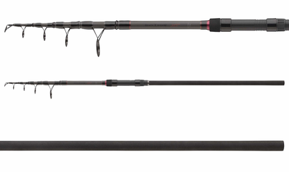 Carp fishing telescopic rod with guides DAIWA BLACK WIDOW '22 XT TELE CARP