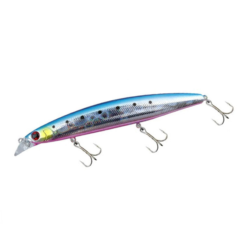 Морской воблер DAIWA Shoreline Shiner Z Vertice R SLOW DRIVE 140S - Sinking - 14.0cm/31.5gr - Live Hirame Iwashi