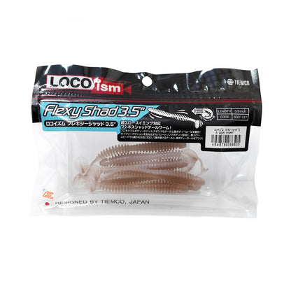 Σιλικόνες TIEMCO LOCOISM FLEXY SHAD - 8.9cm / 7 τεμ. στη συσκευασία