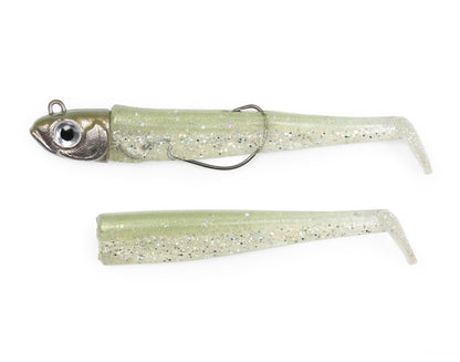 Силиконови примамки GT-Bio Roller Shad - Combo - Бисмут - 6.5cm/6.0gr - SILVER SPRAT с блестяща повърхност за риболов.