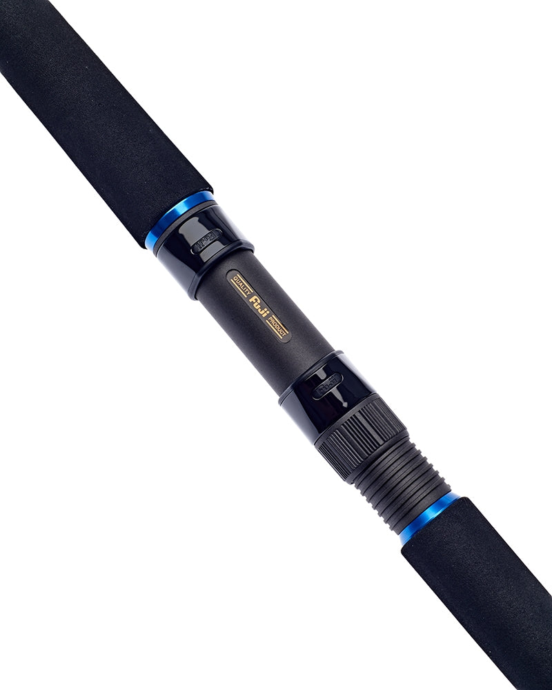 Въдица за риболов от лодка DAIWA SUPER KENZAKI BOAT FIXED SPOOL с Fuji макародържач и гумена капачка.