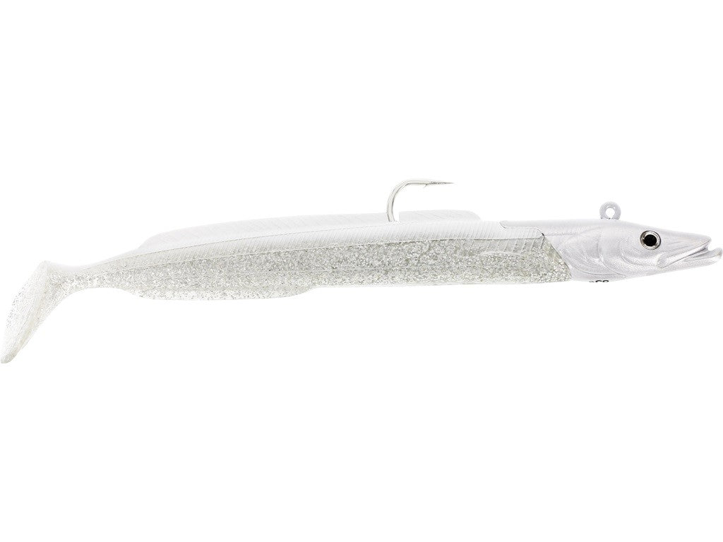 Силиконова примамка за морски риболов Westin Sandy Andy Jig - 1+2 SnowWhite 12gr/10cm за успешно риболовно изживяване.