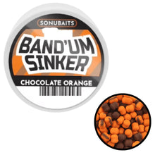 Потъващи пелети SONUBAITS Band'Um Sinkers Chocolate Orange - 6/8/10mm