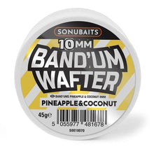 Ισορροπημένα dumbells (Wafters) SONUBAITS Band'Um Pineapple & Coconut - 6/8/10mm