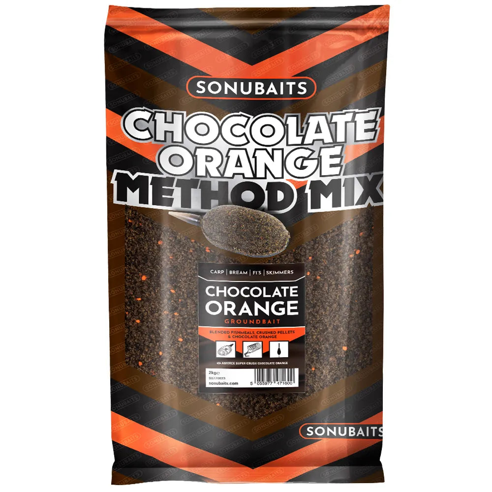 Прикормка SONUBAITS Super Crush Chocolate Orange - 2kg